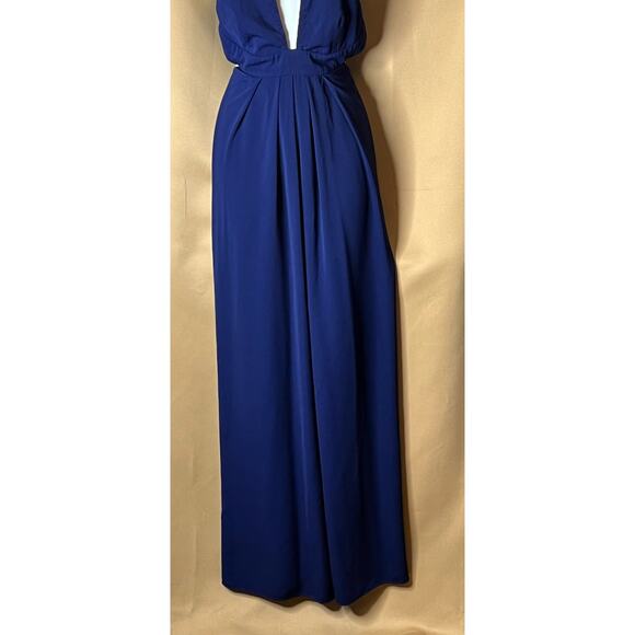 Jill Jill Stuart Violet Cross Back Gown 10 - Picture 6 of 11